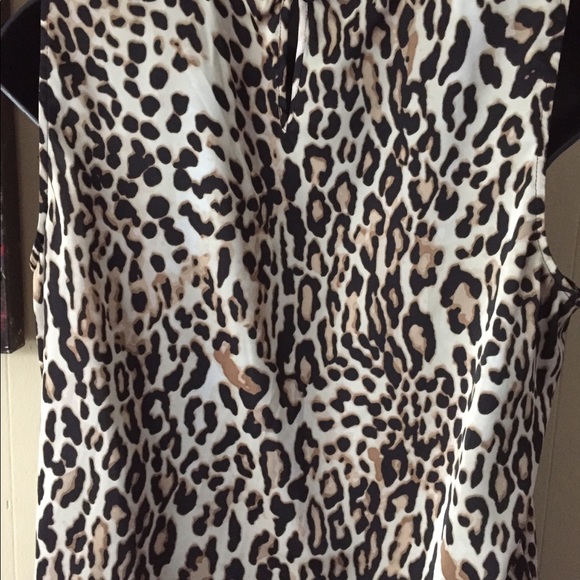 Karl Lagerfeld leopard top size s NWOT - Picture 3 of 6